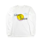 muu_shopのレモンisスッパイロングスリーブTシャツ ロングスリーブTシャツ