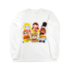 フォーヴァの世界の人形ALL－hina doll and dolls of the world－お雛はんと世界の人形たち－ Long Sleeve T-Shirt