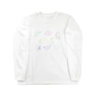 with_puyoのカラフルネコ Long Sleeve T-Shirt