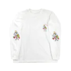 ねこぜや のROBOBO ヨウムのるるロボット   Long Sleeve T-Shirt