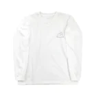 ぷぷまるのゆるプー のおしり  クロ線 Long Sleeve T-Shirt