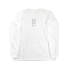 宇宙人のなつです。のおとうふさん（いわゆるブタ） Long Sleeve T-Shirt