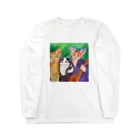 withCatsの森のニャンニャニャーン 旅立ちの朝 Long Sleeve T-Shirt