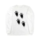 Husky'S Herb Gardenの走り抜ける犬 Long Sleeve T-Shirt