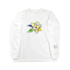 フルツの6/30 誕生花「クチナシ」 Long Sleeve T-Shirt