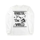 Skank The WorldのSTW ロングスリーブTシャツ