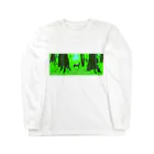 IWAOTHIのお店のエゾシカ原始林 Long Sleeve T-Shirt