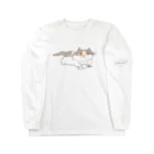 ヨモギカフェのハチワレさん Long Sleeve T-Shirt