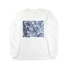 蒼の雨の紫陽花(Good night) Long Sleeve T-Shirt