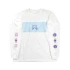 kodo_kodoのねこみみコントローラー（水色） Long Sleeve T-Shirt