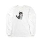 hare-yaの黒猫ニャー Long Sleeve T-Shirt