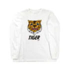 shinichiro matsuyamaのTIGER! ロングスリーブTシャツ