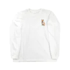 azu azureの柴犬チビちゃん Long Sleeve T-Shirt