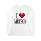 龍南堂商店のI love METEOR ロングスリーブTシャツ