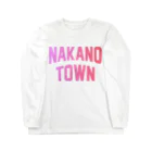 JIMOTOE Wear Local Japanの中能登町 NAKANO TOWN ロングスリーブTシャツ