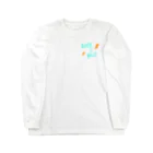 ロカビリーちゃんの稲妻ロカビリー前後（グリーン） Long Sleeve T-Shirt