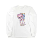 弐０Heartsの狐巫女 Long Sleeve T-Shirt