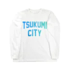 JIMOTOE Wear Local Japanの津久見市 TSUKUMI CITY Long Sleeve T-Shirt