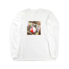 サノズのかわいいビーチボールのデジタルフォトデータ Long Sleeve T-Shirt