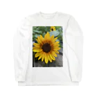 ま〜ぶる　ま〜ぶるのちょっぴり　まぶしい　ひまわり Long Sleeve T-Shirt