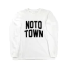 JIMOTOE Wear Local Japanの能登町 NOTO TOWN Long Sleeve T-Shirt