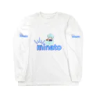 ℳ♛minato-sky blueのℳ♛minato ロングスリーブTシャツ