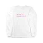 MANAっと一緒のじぶんの機嫌はじぶんでね Long Sleeve T-Shirt