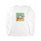 はじやの喫茶コーギーシリーズ　モーニングセット Long Sleeve T-Shirt