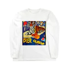 dotto_jpの虎.tiger camera Long Sleeve T-Shirt