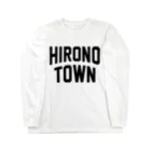 JIMOTOE Wear Local Japanの洋野町 HIRONO TOWN ロングスリーブTシャツ