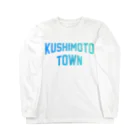 JIMOTOE Wear Local Japanの串本町 KUSHIMOTO TOWN Long Sleeve T-Shirt