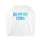 JIMOTOE Wear Local Japanの九十九里町 KUJUKURI TOWN ロングスリーブTシャツ