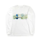 asataku gardener (alice garden design)の猫の庭 Long Sleeve T-Shirt