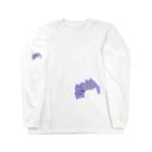 虹色猫工房(クロミツ)のなでろや猫 Long Sleeve T-Shirt