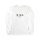 Doppoのレトロモダン少女CCC  ロングスリーブTシャツ