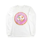 kima-maniのネコとドーナツ Long Sleeve T-Shirt