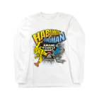 原ハブ屋【SUZURI店】のHABUMAN vs FUIRIMAN（A-SE） Long Sleeve T-Shirt