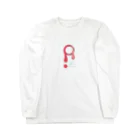 dacca designのblooooooooooood Long Sleeve T-Shirt