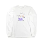 taiyakikoのねこバレリーヌ ロングスリーブTシャツ