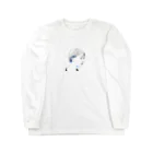 nari-bestの線画イラスト Long Sleeve T-Shirt