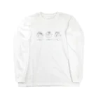 しろさきのおめかしゆうれい(白塗り) Long Sleeve T-Shirt