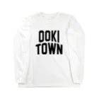 JIMOTOE Wear Local Japanの大木町 OOKI TOWN ロングスリーブTシャツ