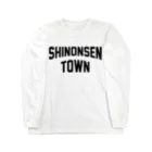 JIMOTO Wear Local Japanの新温泉町 SHINONSEN TOWN ロングスリーブTシャツ