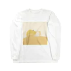 はやし企画の梨を撫でながら寝たい Long Sleeve T-Shirt