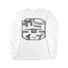 カニホイップのハンコ印鑑ロゴ Long Sleeve T-Shirt