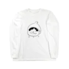 ねこの森雑貨店(SUZURI店)のサウナハット Long Sleeve T-Shirt