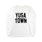 JIMOTOE Wear Local Japanの遊佐町 YUSA TOWN Long Sleeve T-Shirt