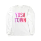 JIMOTOE Wear Local Japanの遊佐町 YUSA TOWN ロングスリーブTシャツ