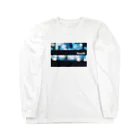 doorのお店のネオン街の雫 Long Sleeve T-Shirt