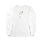 ぱな1号店の振りかぶりうさぎ Long Sleeve T-Shirt